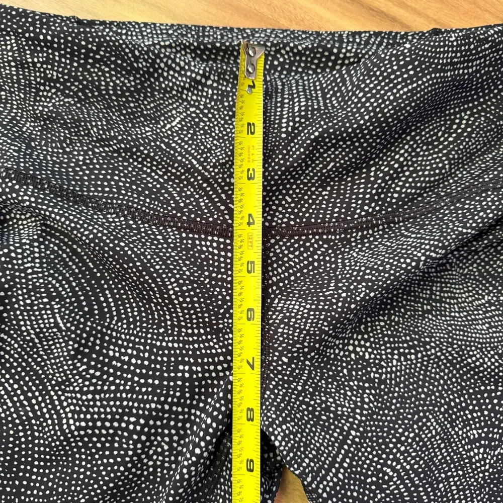 Lululemon Speed‎ Wunder Tight *Asym Free Spirit Ice Grey Black/Black Size 6